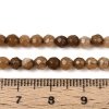 2321h Jadeit kamień naturalny fasetowany 4-4,5mm pasmo 37cm